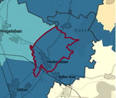 Screenshot Auswahl Gemeinde Screenshot Auswahl Gemeinde